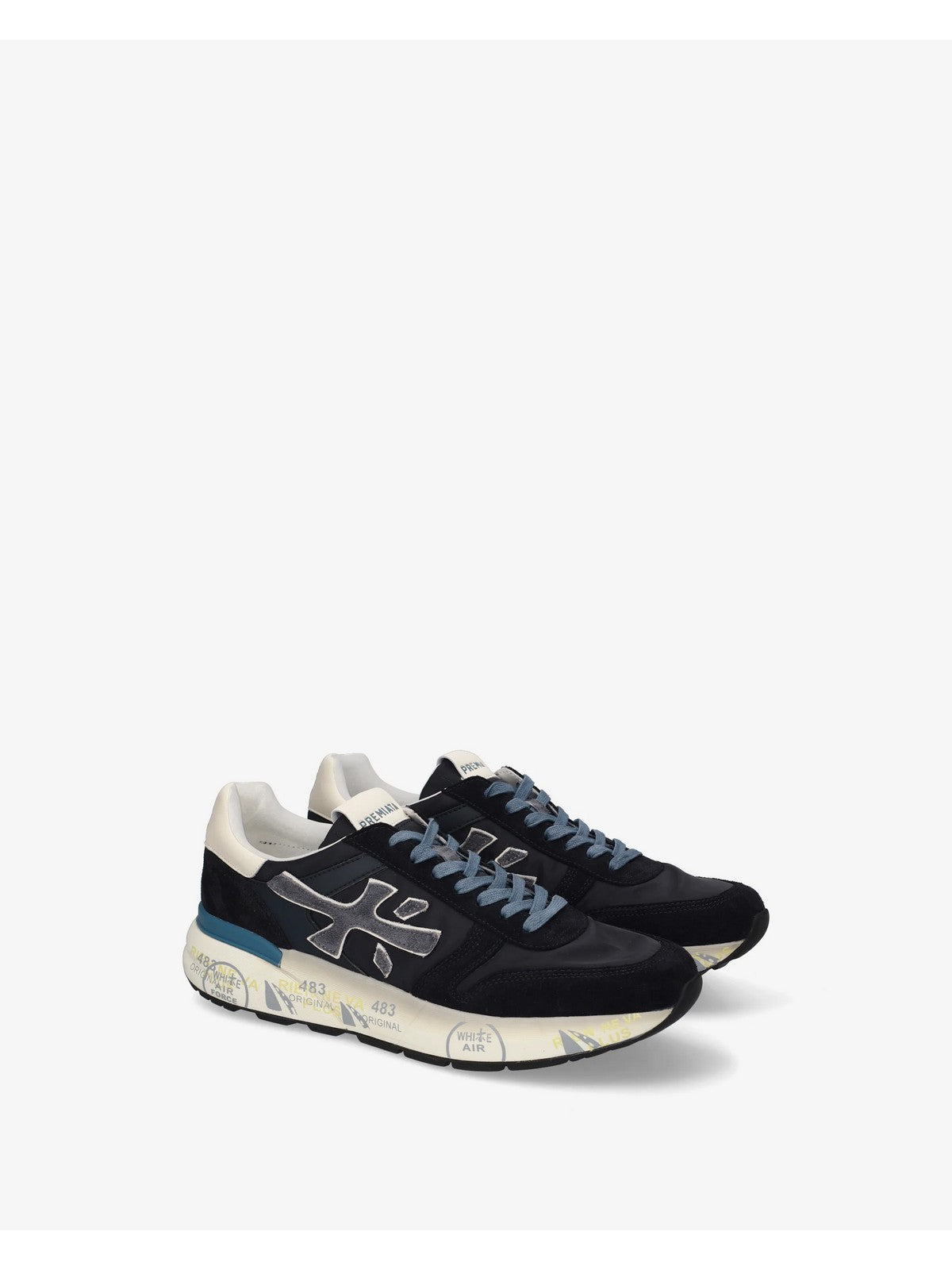 PREMIATA Sneaker Uomo  MICK VAR 7716 BLUE gioboutiqueweb