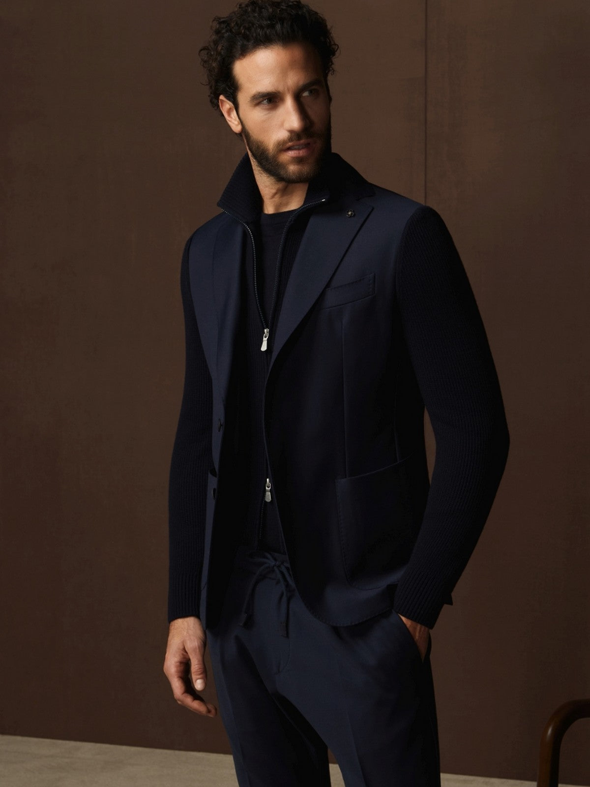GRAN SASSO Giacca Uomo  23121/58221 598 Blu