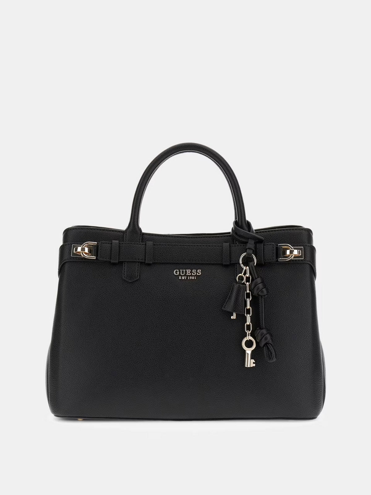 GUESS Borsa Donna GREGORIA LRG GFRIEND SATCHEL HWBG85 46070 BLA BLACK gioboutiqueweb