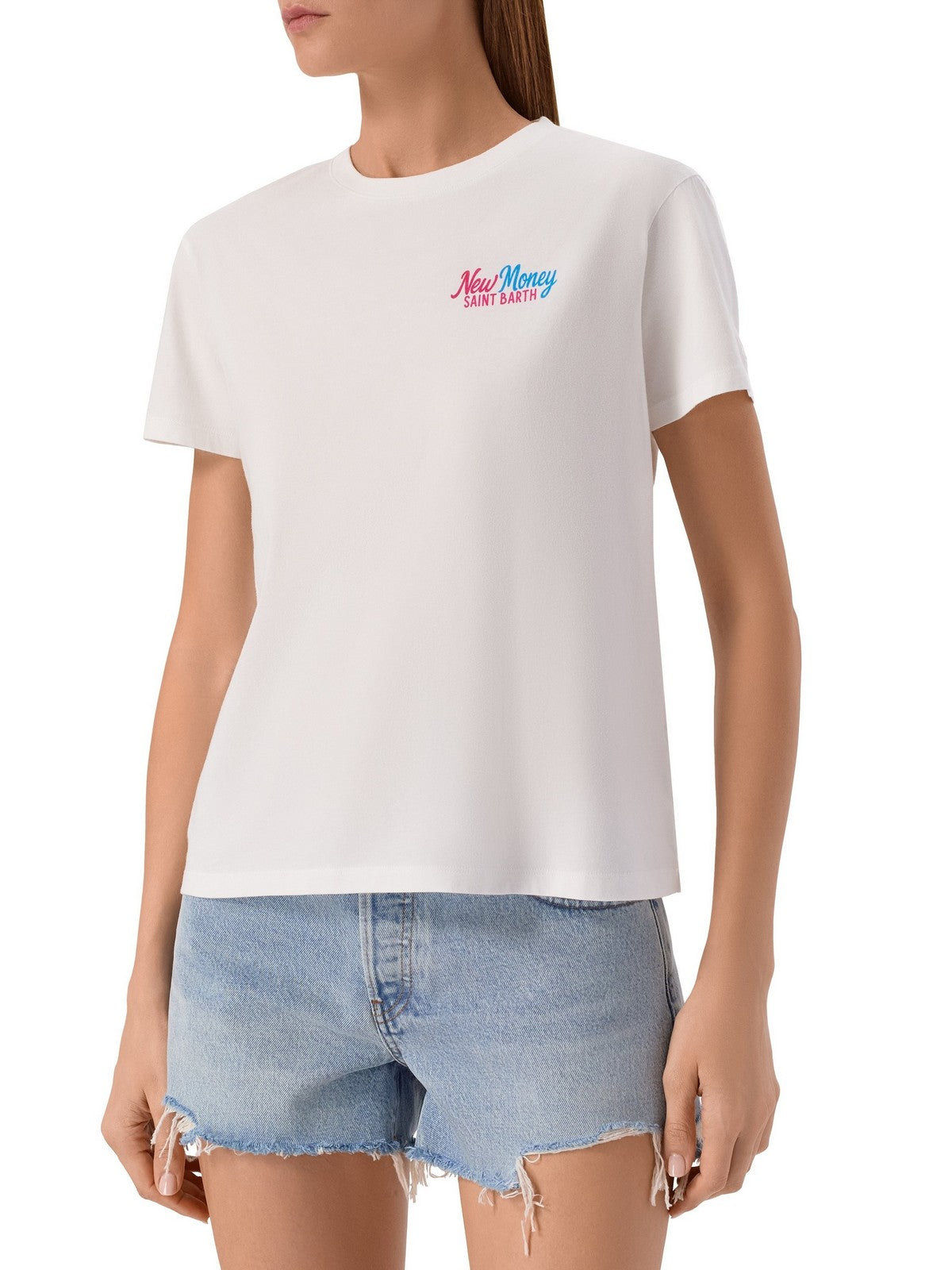 MC2 SAINT BARTH T-shirt Donna  EMILIE 08771L NEW MONEY WOMAN 01N