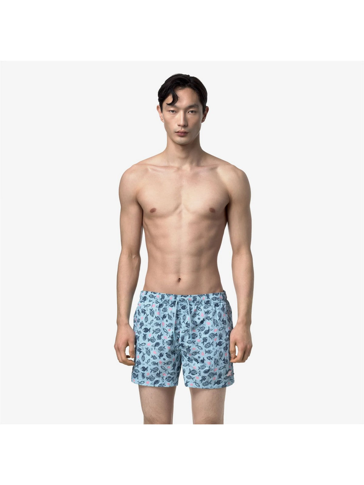 K-WAY Costume da bagno Uomo HAZEL GRAPHIC BEACH K2158GW C13 GRAPHIC FISHES
