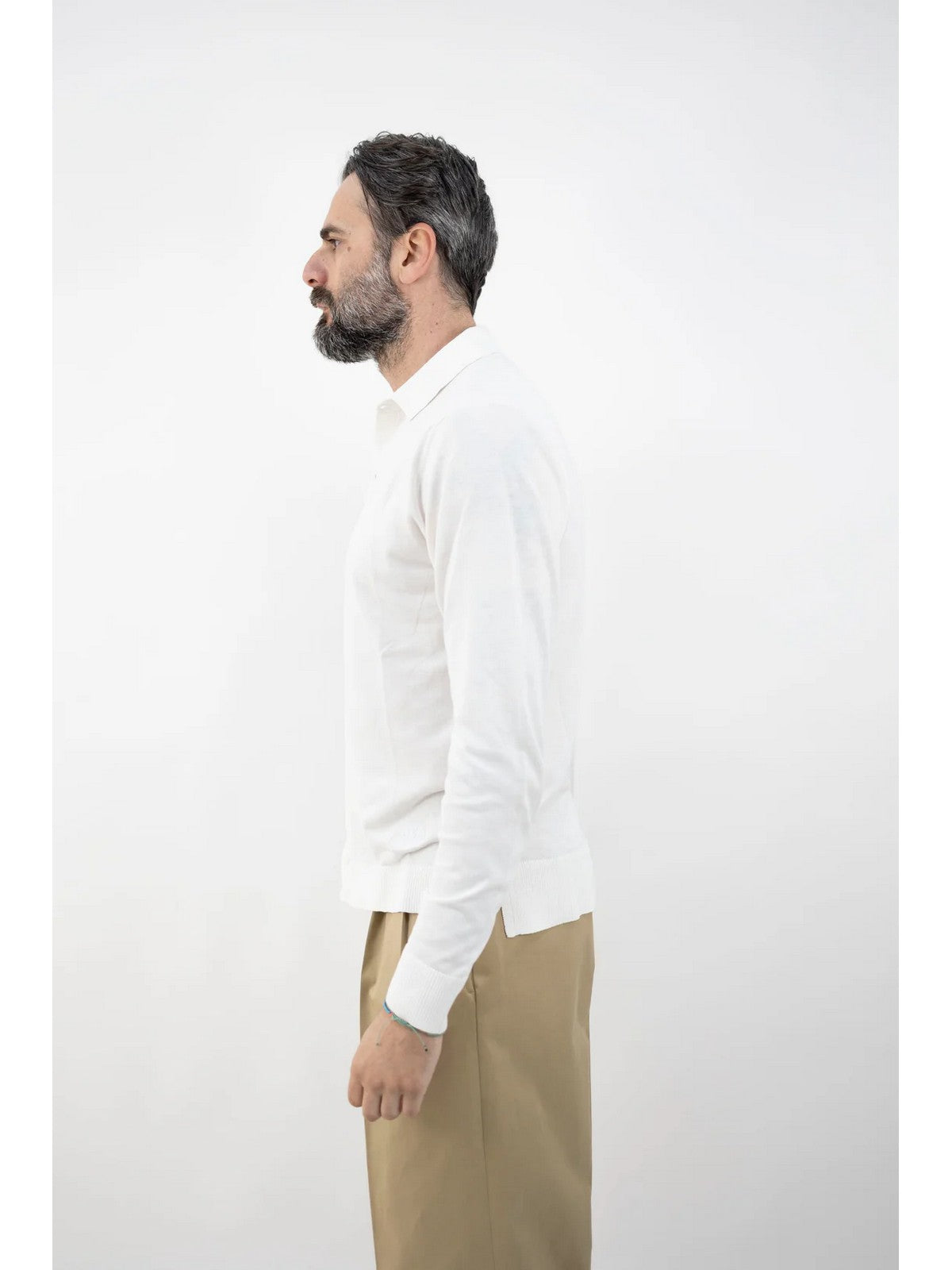 GABRIELE PASINI Cardigan Uomo  59003/1  6261 Bianco