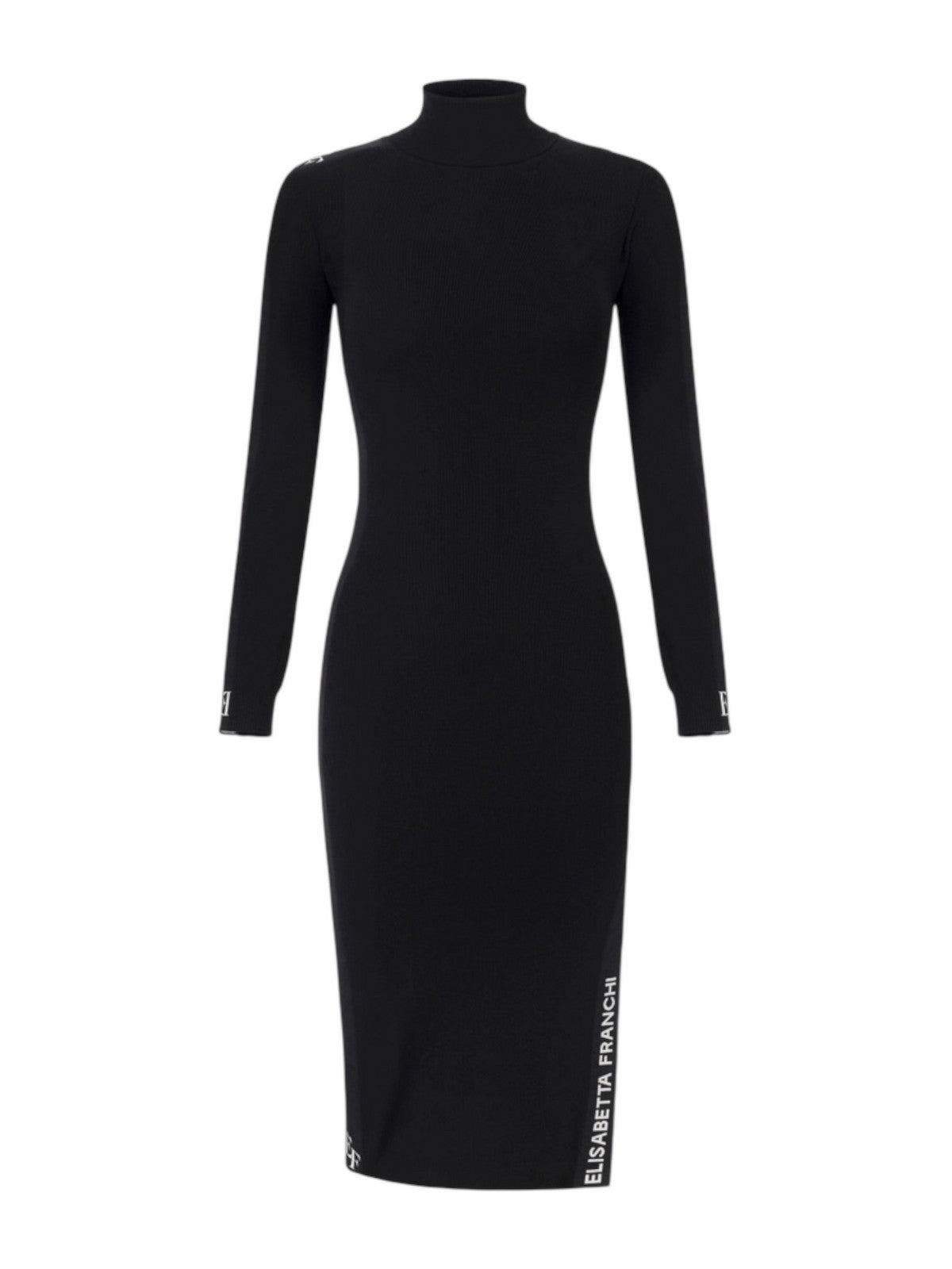 ELISABETTA FRANCHI AM03S56E2 EF3 Robe noire / laite