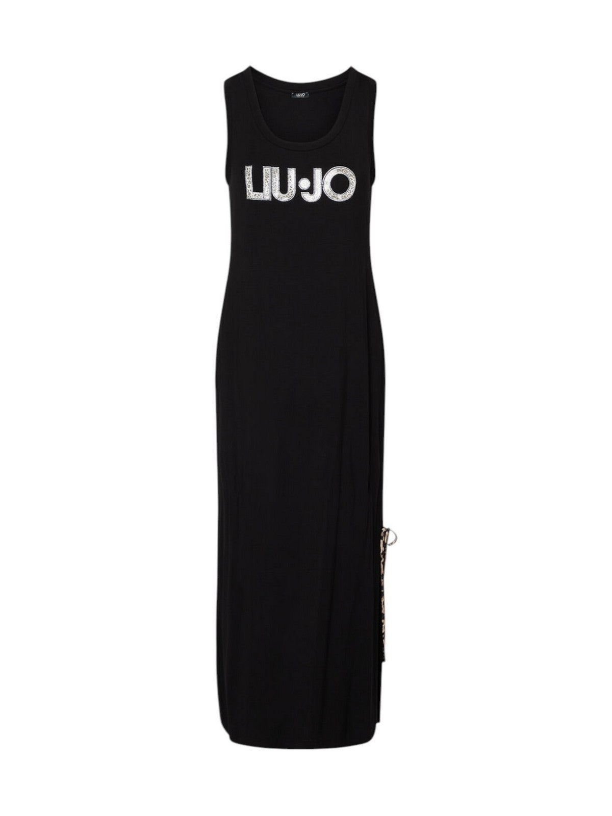 LIU JO BEACHWEAR Abito Donna  VA6215JS360 Y9908 Nero/animalier gioboutiqueweb