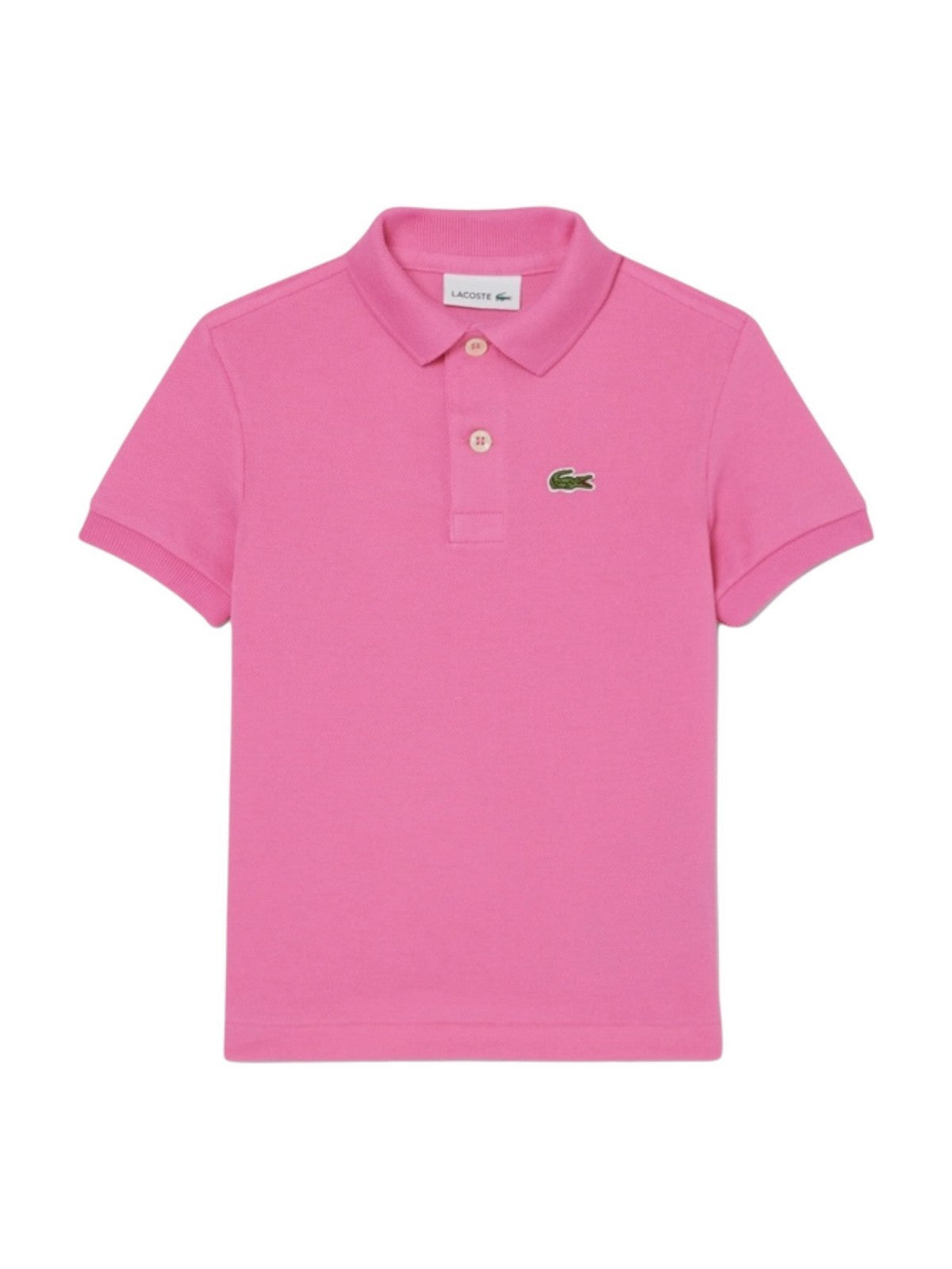 LACOSTE KIDS Polo Unisex bambino LCB NON-ORGANIC PETIT PIQUE PO 847354 GLH ROSA