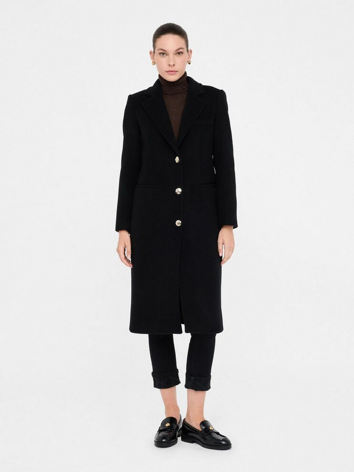 LIU JO BLACK Cappotto Donna  CF5305T2583 22222 Nero