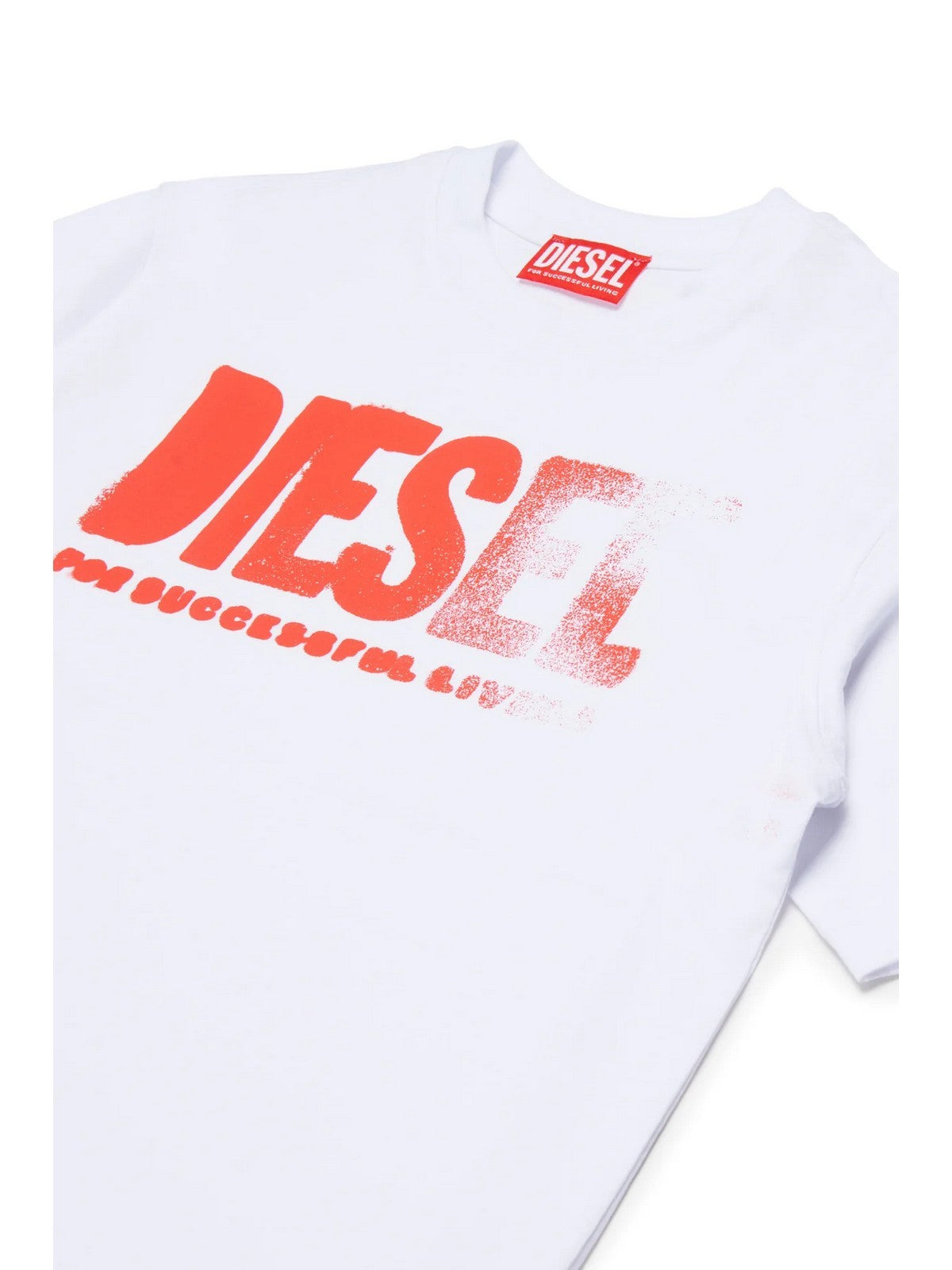 DIESEL T-shirt Bambini e ragazzi  J02587 0GRAI K100 Bianco
