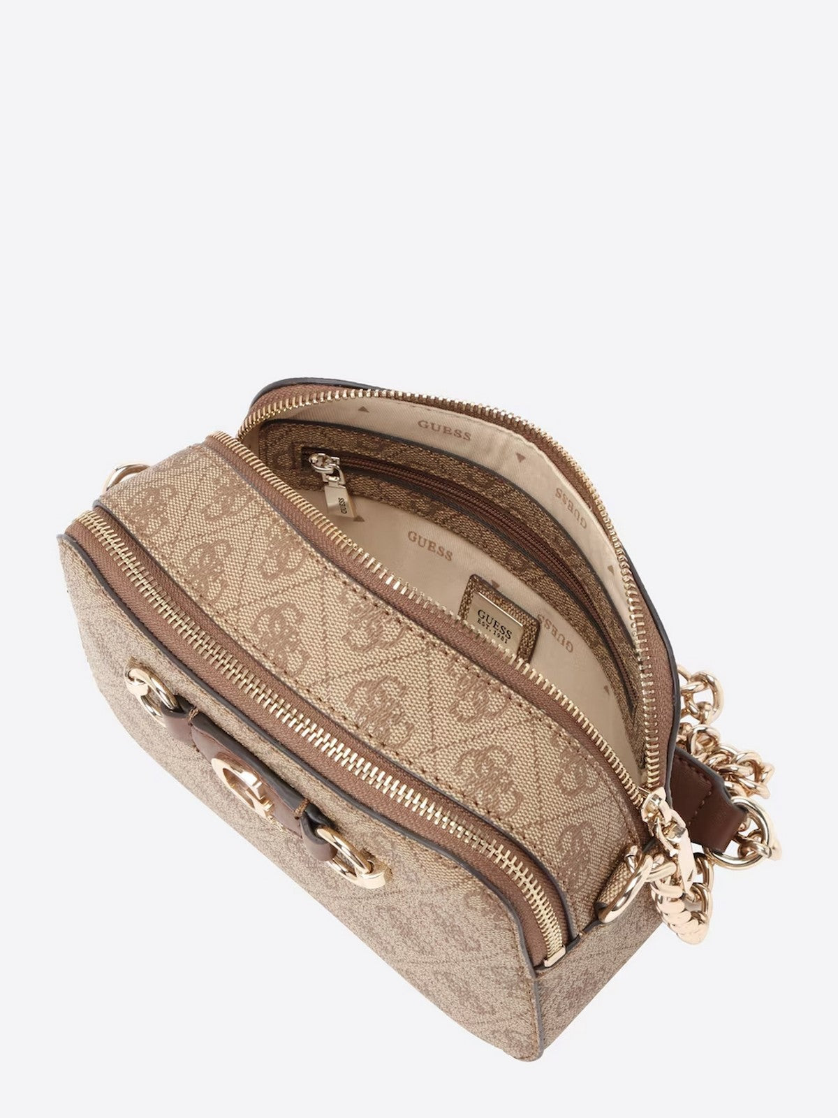 GUESS Borsa Donna IZZY CAMERA BAG HWSG86 54140 LGW Marrone gioboutiqueweb