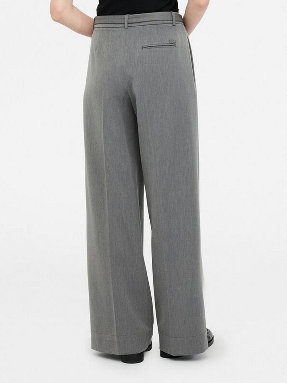 LIU JO WHITE Pantalone Donna  MF5269TS224 84006 Grey chic