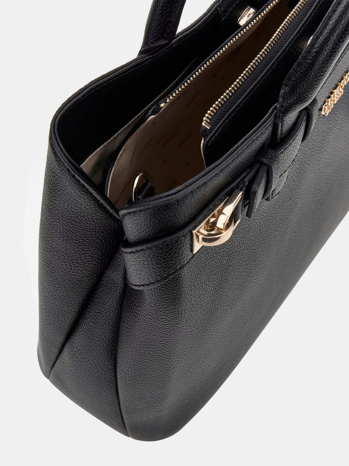 GUESS Borsa Donna GREGORIA LRG GFRIEND SATCHEL HWBG85 46070 BLA BLACK gioboutiqueweb