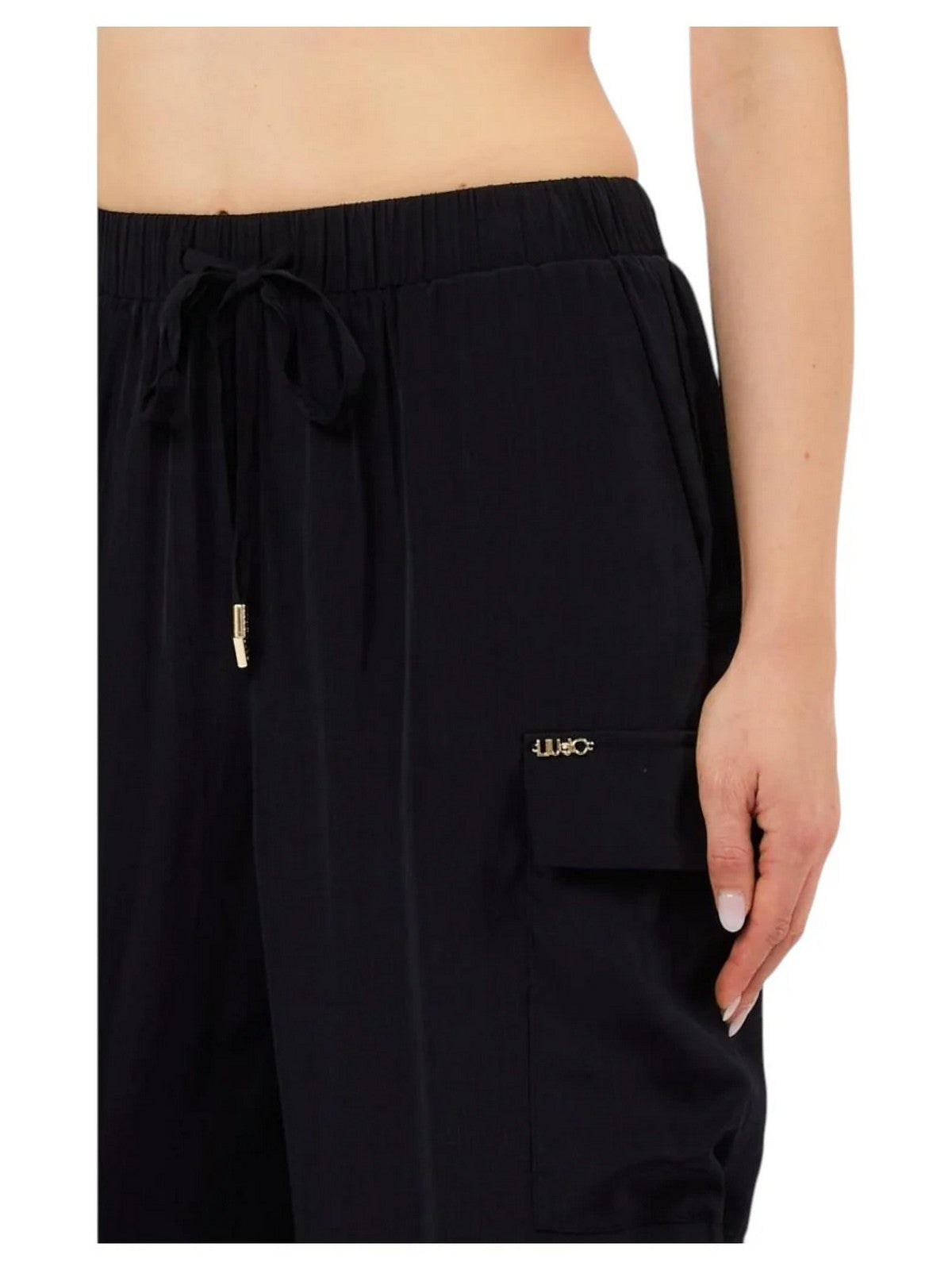LIU JO BEACHWEAR Pantalone Donna  VA6034T2920 22222 Nero