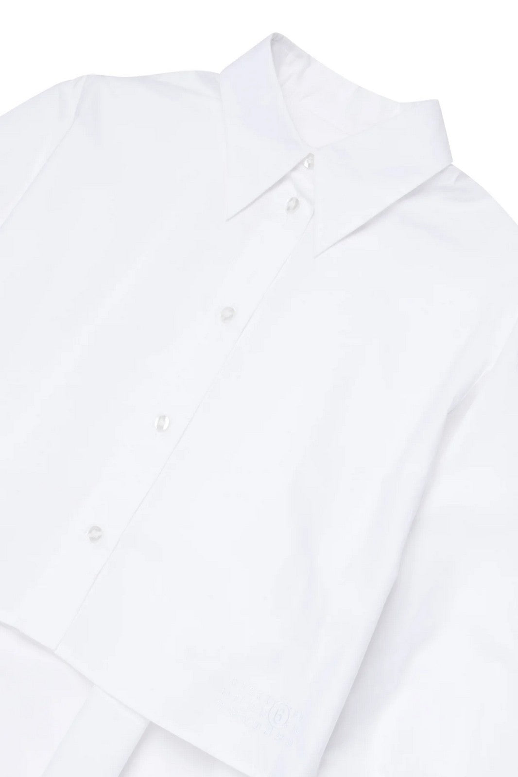 MM6 Camicia Unisex bambino  M60503 MM014 M6100 WHITE