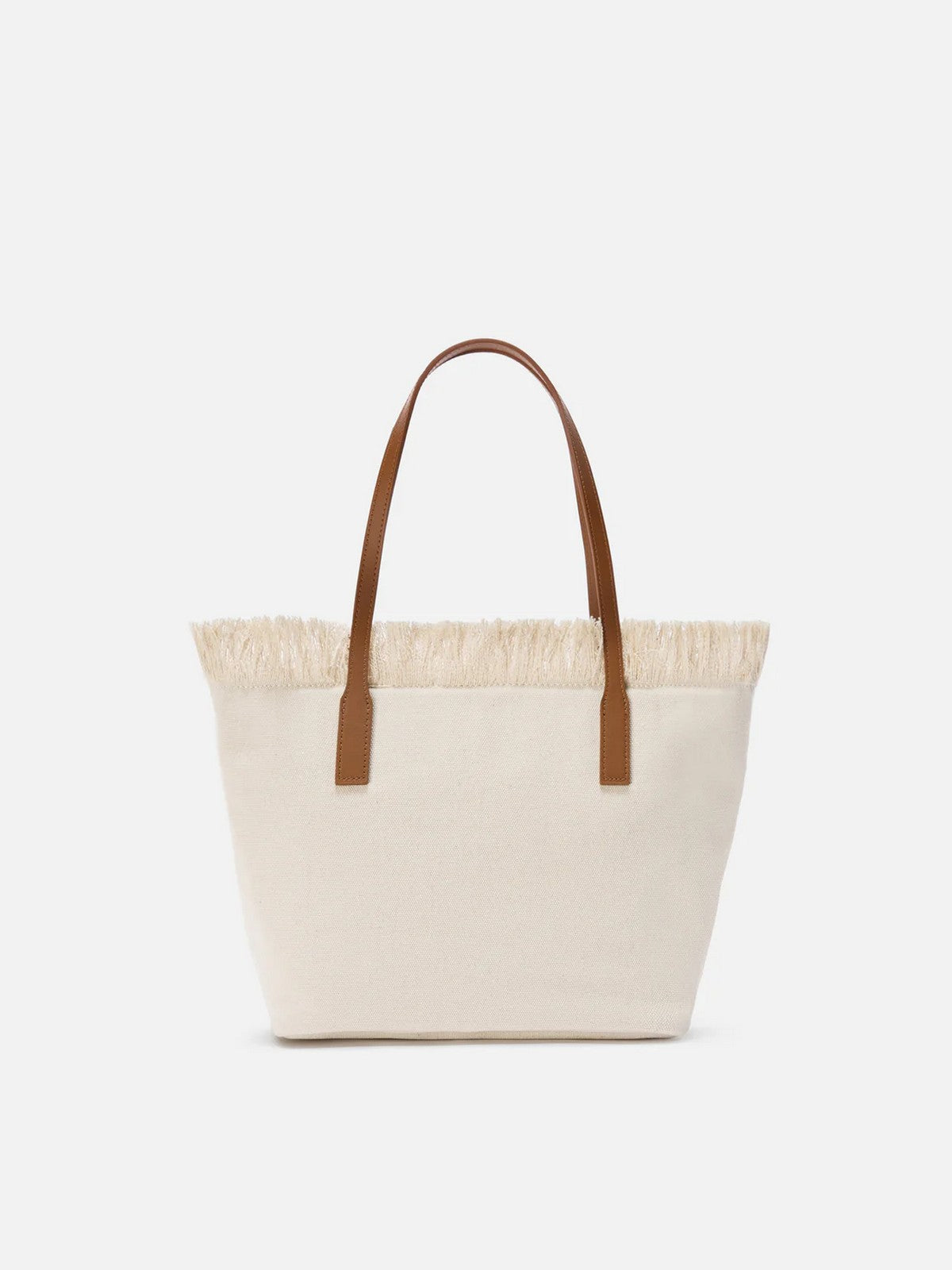MC2 SAINT BARTH Borsa Donna  CITY BAG MID FRINGE 00302L BIANCO