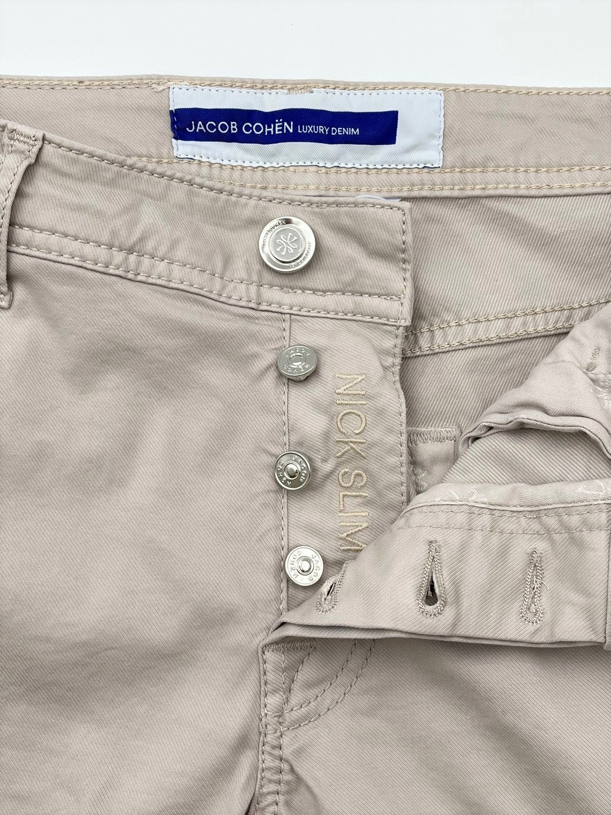 JACOB COHEN Pantalone Uomo  JUM_QE007 054 S3756 TR A79 Beige gioboutiqueweb