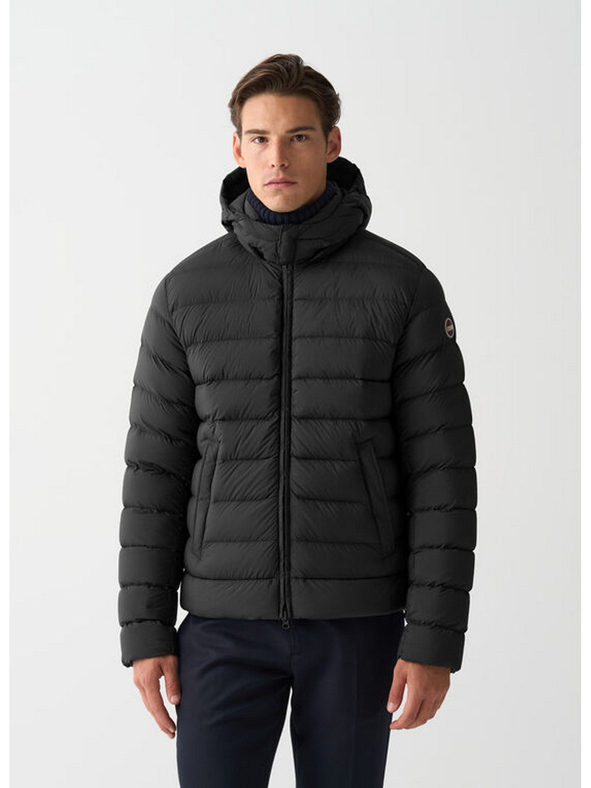 COLMAR Piumino Uomo  1252 4ZP 99 BLACK-VULCAN gioboutiqueweb