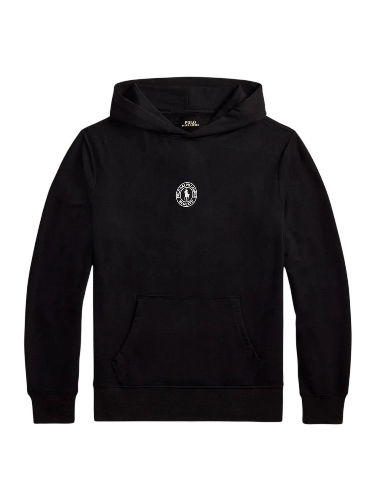 POLO RALPH LAUREN T-shirt Uomo PO HOOD-SLEEP-TOP 714P03152 001 POLO BLACK/POLO BLACK gioboutiqueweb