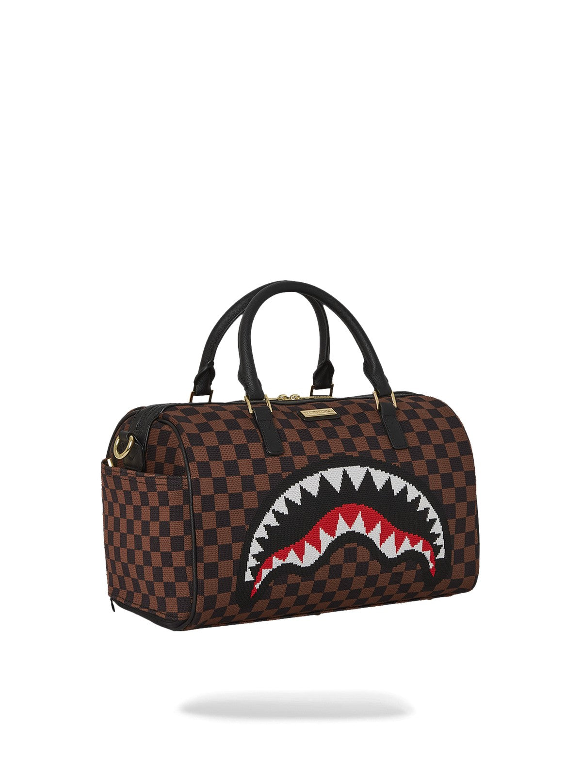 SPRAYGROUND Borsone Uomo KNIT SHARKS IN PARIS 2.0 DUFFLE 910D6840NSZ Marrone gioboutiqueweb
