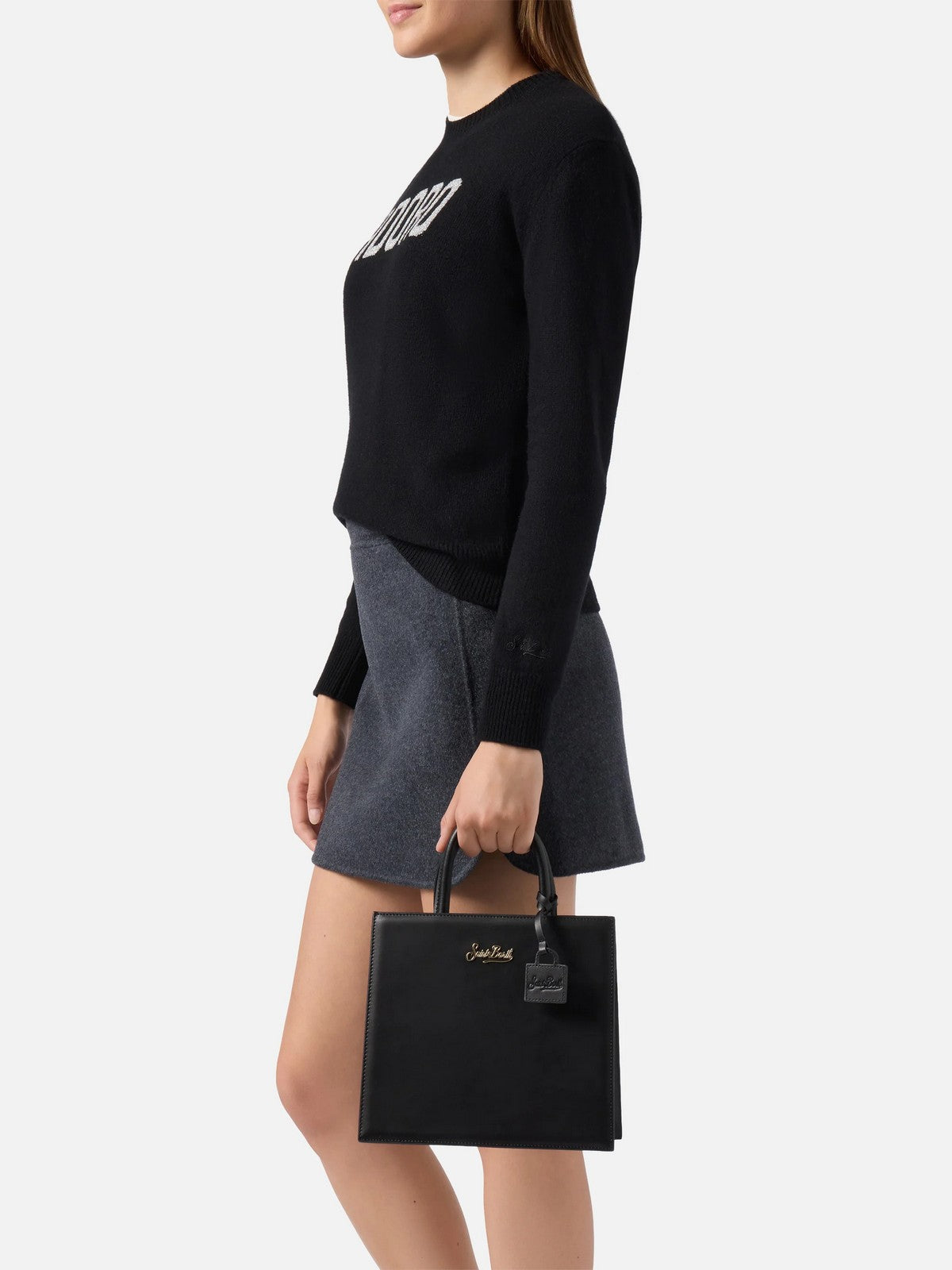 MC2 SAINT BARTH Borsa Donna  SHOP BAG MIDI 01721L LEATHER 00