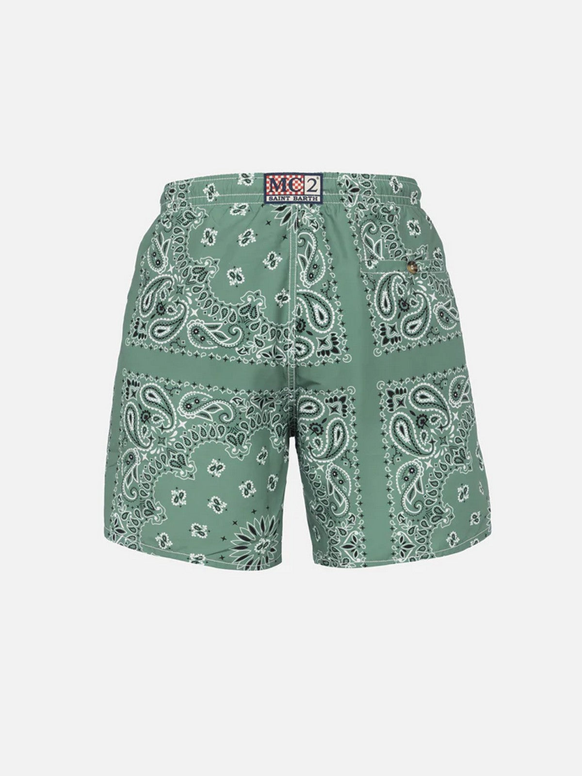 MC2 SAINT BARTH Costume da bagno Uomo  CAPRESE 03583F Verde gioboutiqueweb