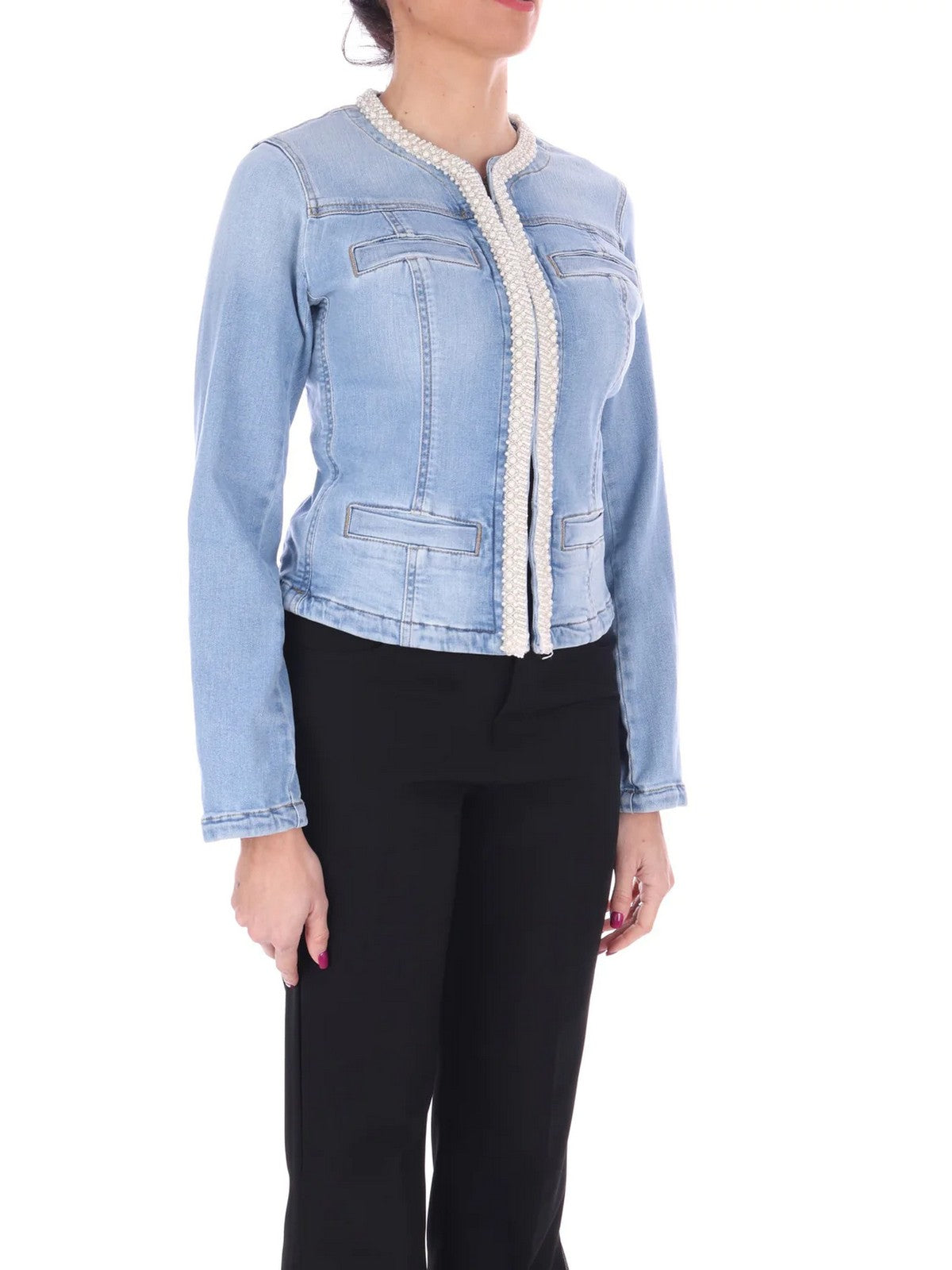 Liu Jo Blue Denim Women's Jacket UA4196D4448 78714 Blue