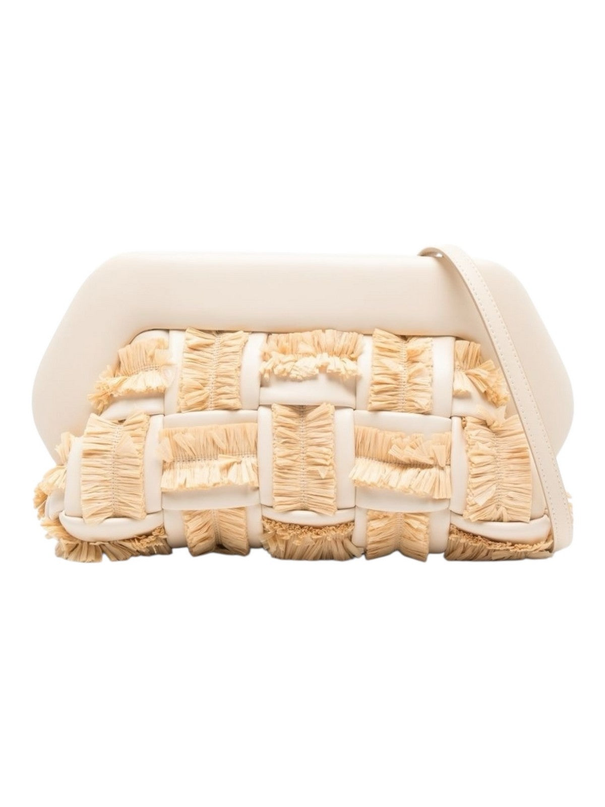 THEMOIRè Borsa Donna BIOS INTRECCIO RAFIA 261WTMB00OIRA BUTTER CREAM-RUTABAGA gioboutiqueweb
