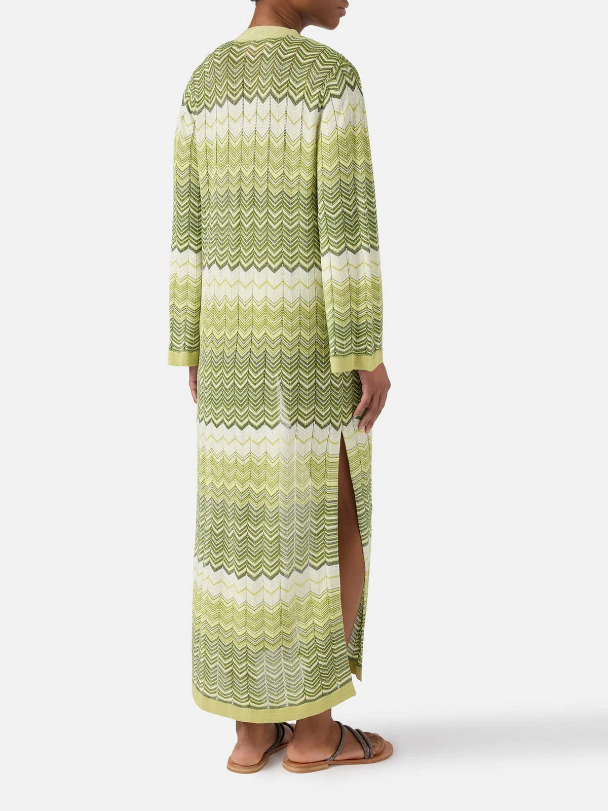 MC2 SAINT BARTH Cardigan Donna  TONIA 08303L SEA WAVE LUREX 55L gioboutiqueweb