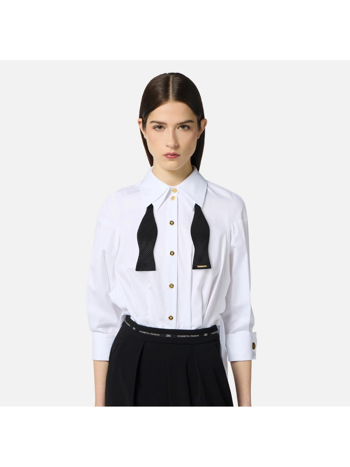 ELISABETTA FRANCHI Papillon Donna  BW03L57E2 110 Nero gioboutiqueweb