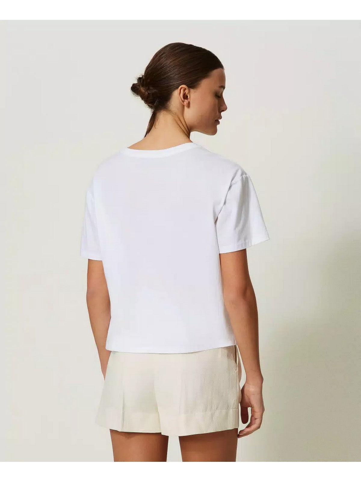 TWINSET T-Shirt e Polo Donna  241TP221A 00001 Bianco