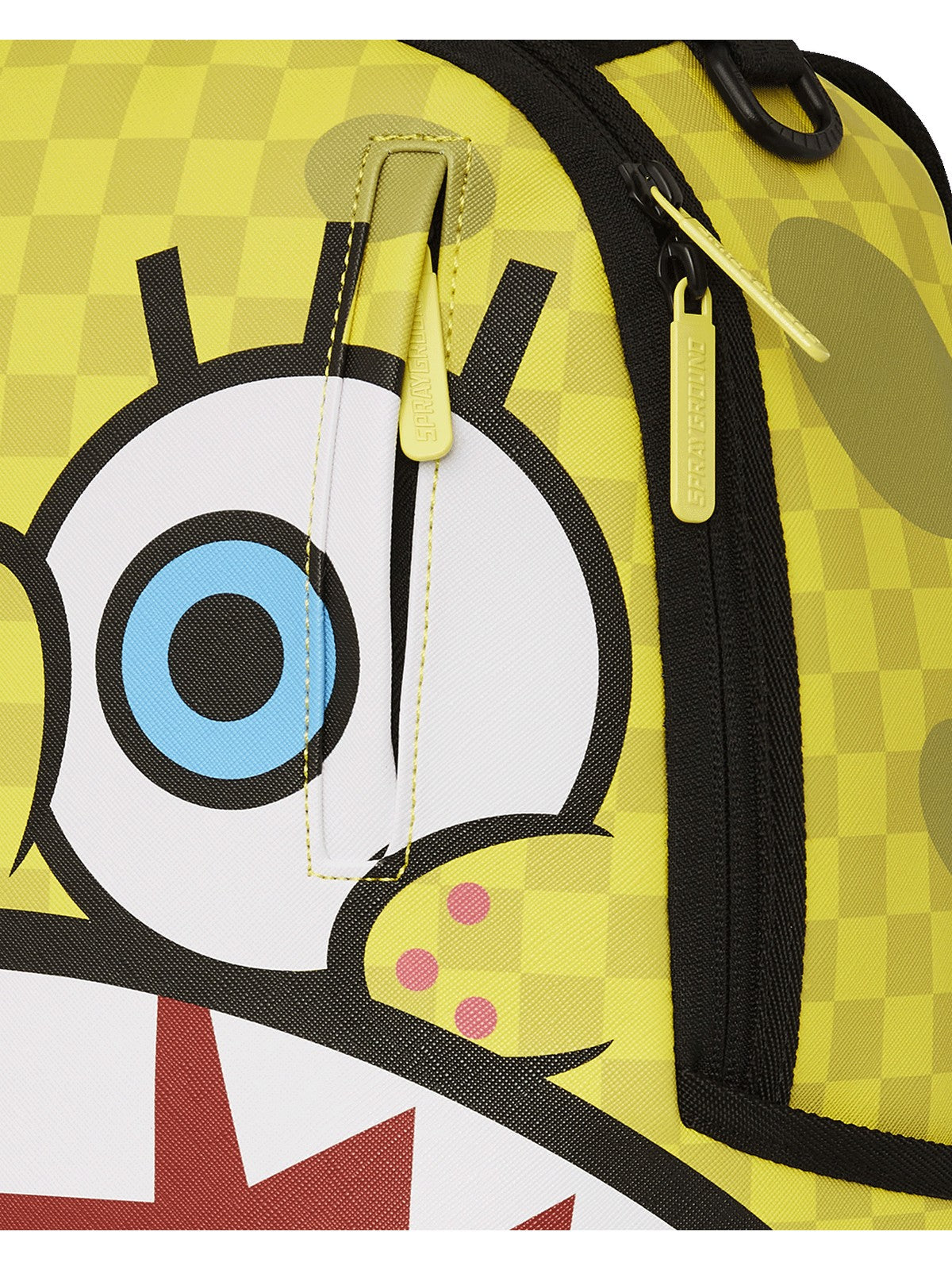 SPRAYGROUND Zaino Uomo SPONGEBOB CHECKERBOB DLXSV BACKPACK 910B7011NSZ GIALLO gioboutiqueweb