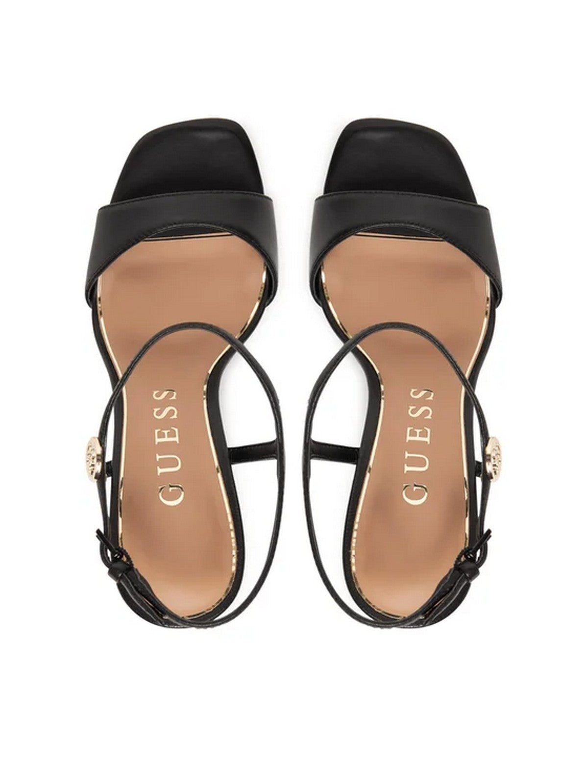 GUESS Sandalo Donna HENDORA FLPHEN LEA03 BLACK BLACK