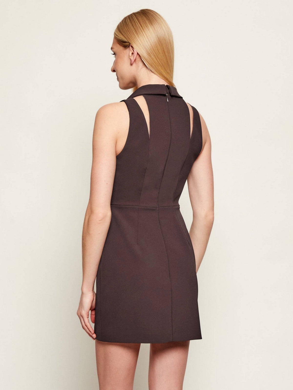 ELISABETTA FRANCHI Abito Donna  AB92461E2 644 CACAO gioboutiqueweb
