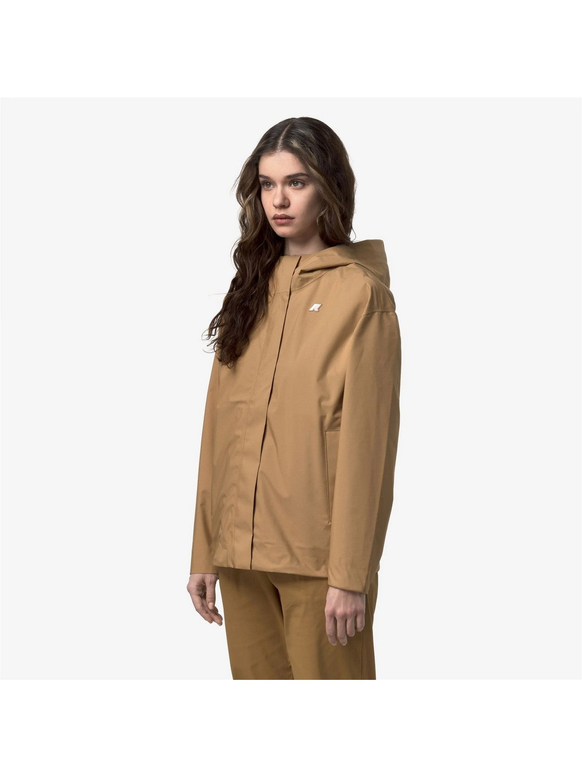 K-WAY Giubbino Donna ROSE STRETCH 2L K3148EW V04 Brown Bistre