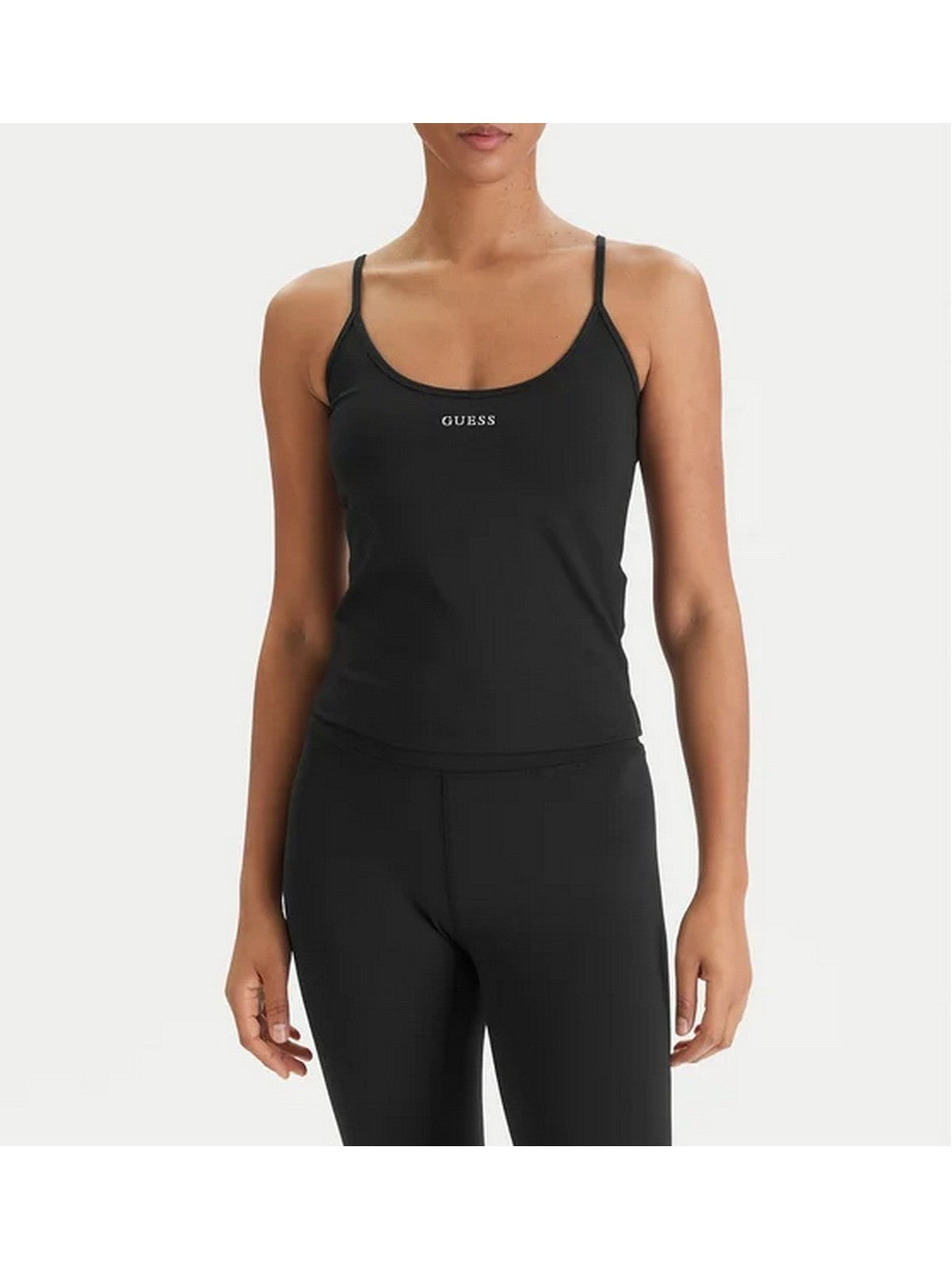 GUESS SPORT Top Donna MARGOT ACTIVE TOP V6RP14 KD952 JBLK Jet Black A996