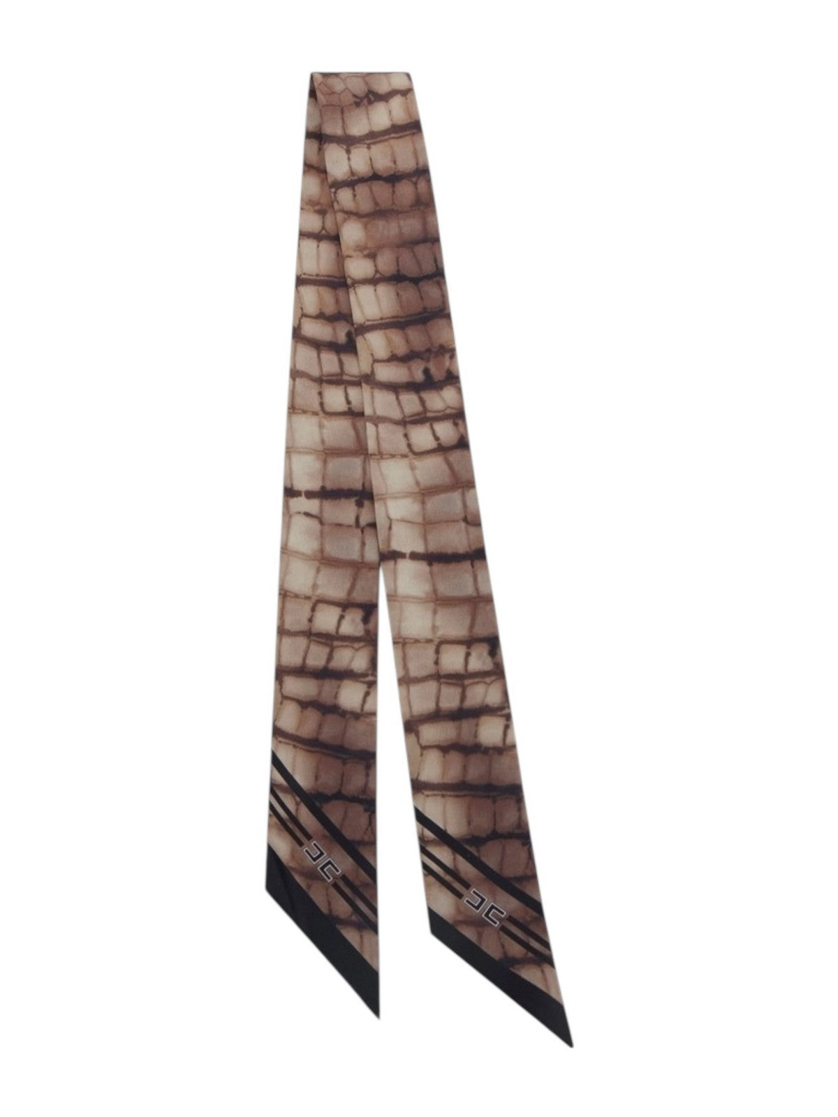 ELISABETTA FRANCHI Foulard Donna  FO23L61E2 644 CACAO gioboutiqueweb