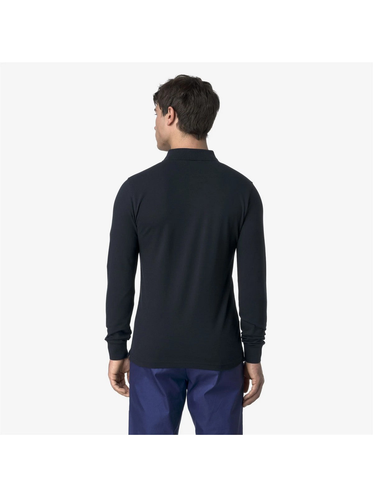 K-WAY Polo Uomo MONJU PIQUE K1125GW K89 BLUE DEPTH