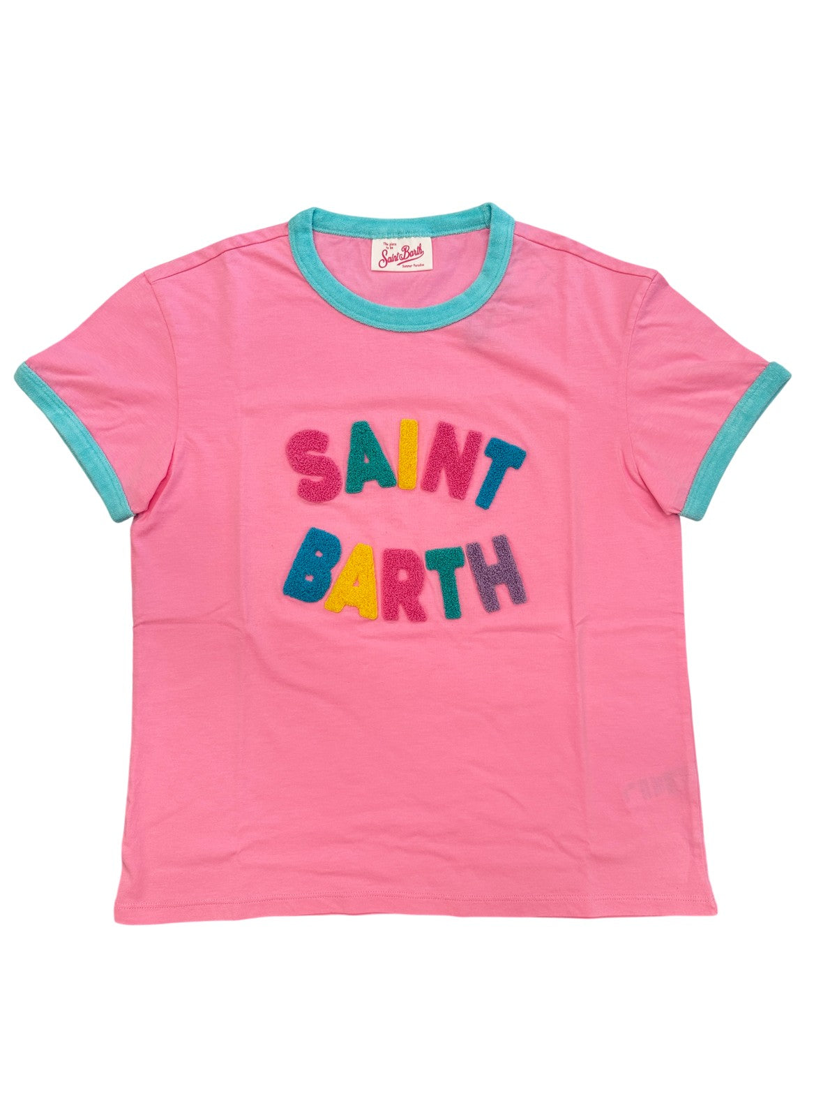MC2 SAINT BARTH T-Shirt e Polo Donna  EMILIE STRING 05264F TERRY 2356 PATCH