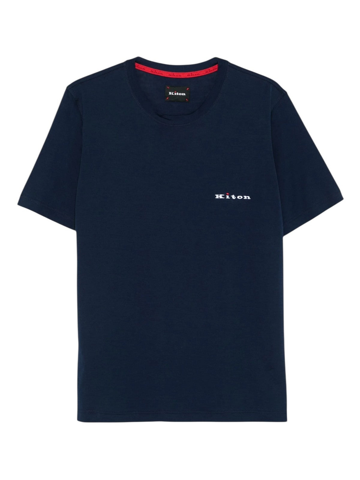 KITON T-shirt Uomo  UMK0717K4000 NAVY BLUE NAVY BLUE gioboutiqueweb