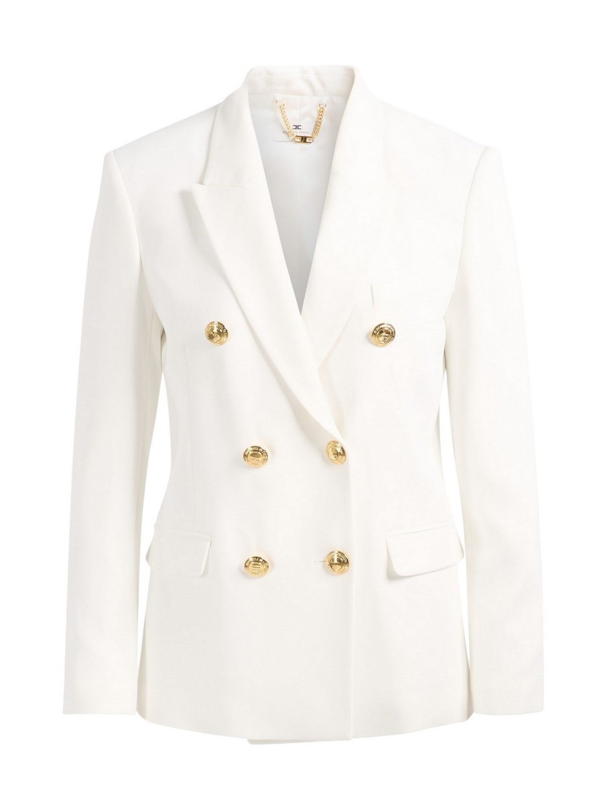 ELISABETTA FRANCHI Giacca Donna  GI20061E2 360 Avorio gioboutiqueweb