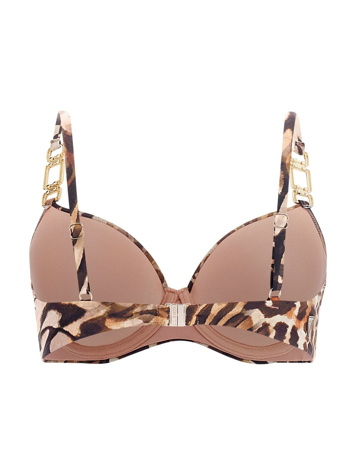 GUESS BEACHWEAR Costume da bagno Donna  E5GJ06 KCRJ2 P1LI BUTTERFLY LEOPARD AO gioboutiqueweb