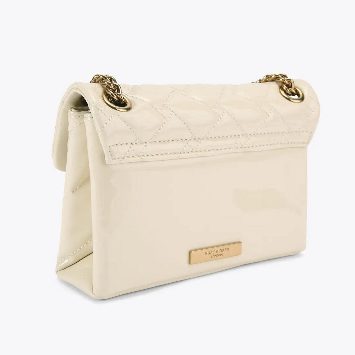 KURT GEIGER Borsa Donna 690-LEATHER MINI KENSINGTON 5017342309 CREAM CREAM