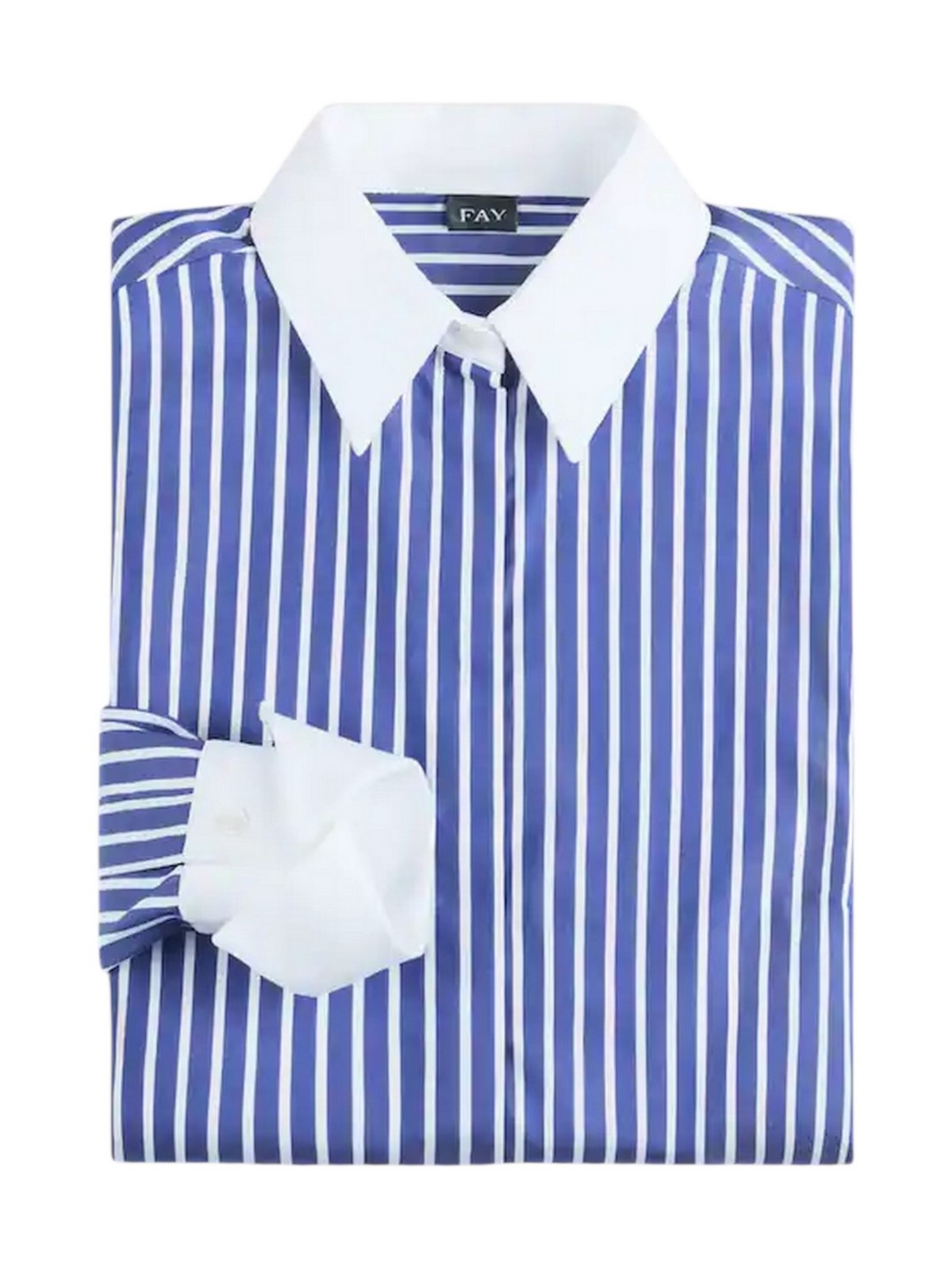 FAY Camicia Donna  NCWA1526260ZCRU604 INDACO gioboutiqueweb