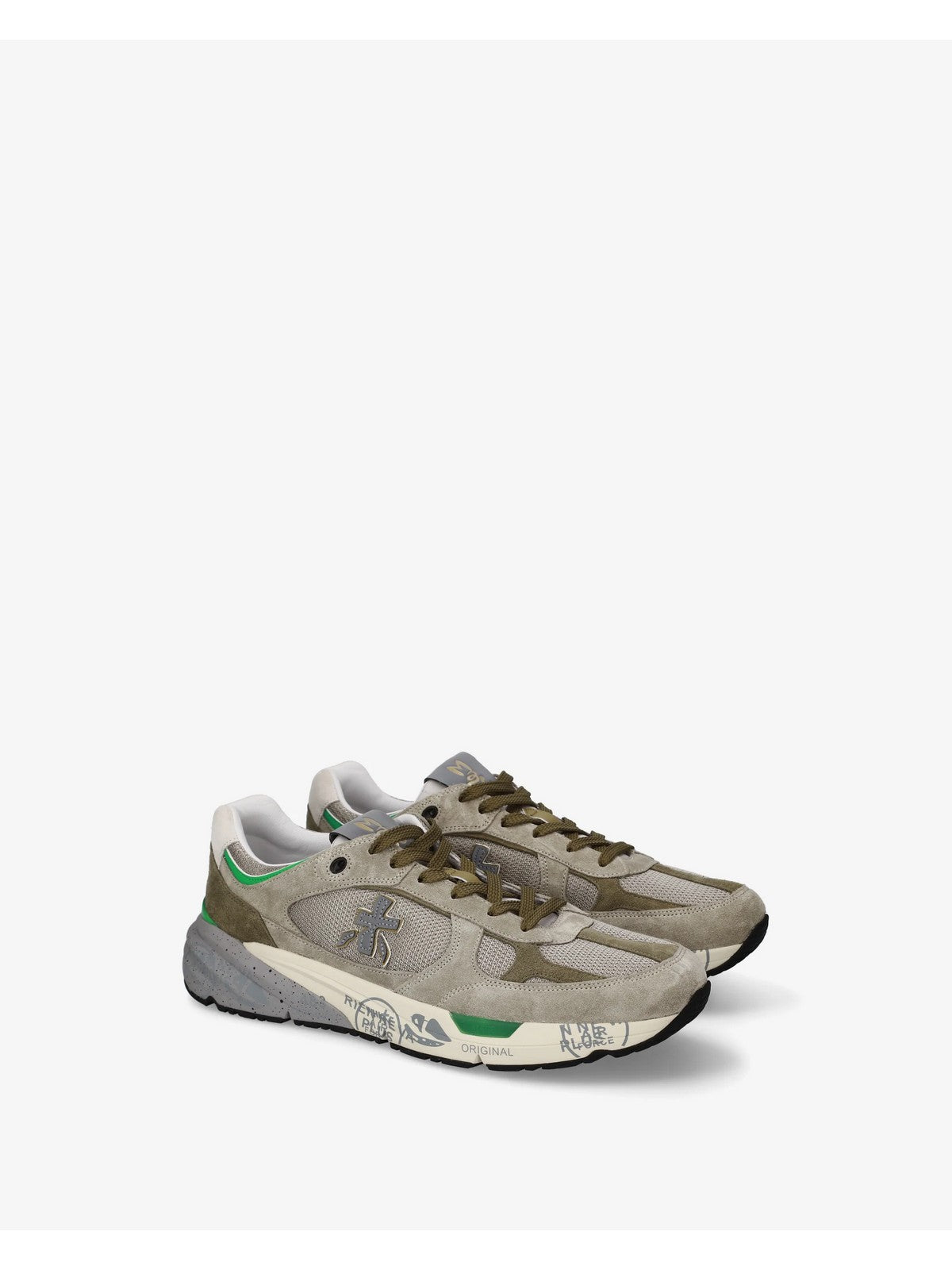 PREMIATA Sneaker Uomo  MASE25 VAR 8017 GREY gioboutiqueweb
