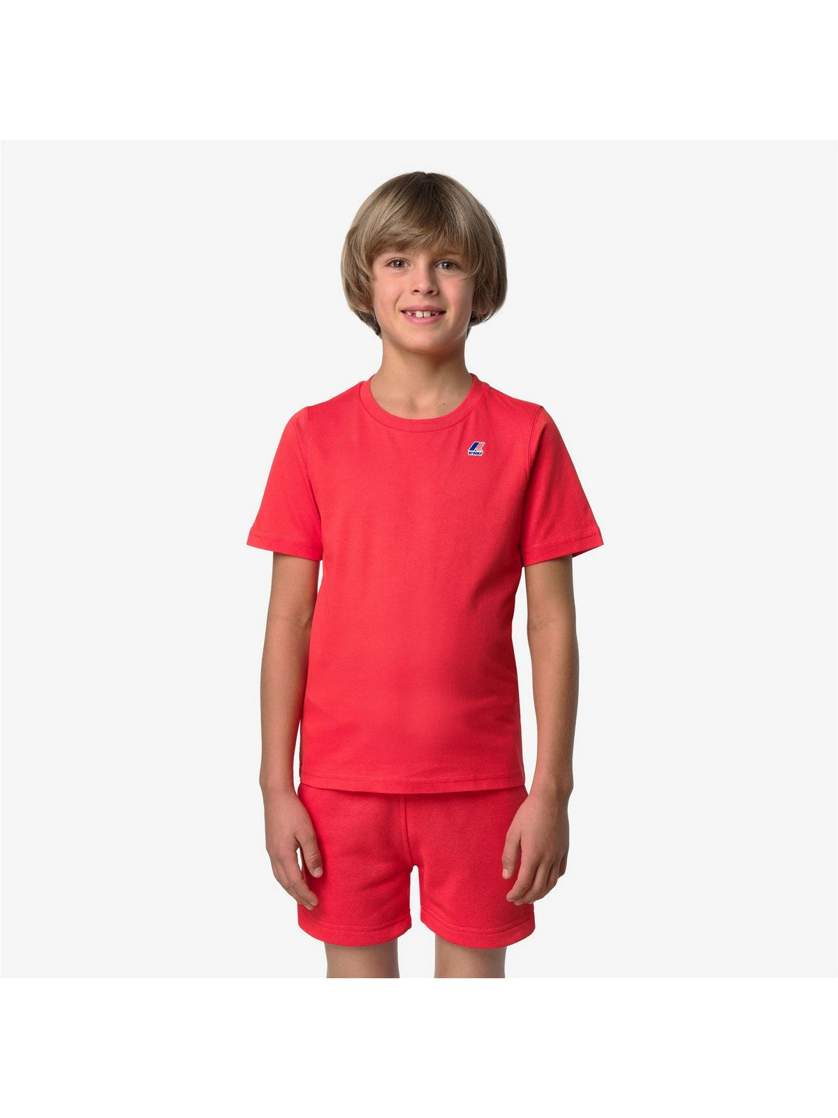 K-WAY KIDS T-shirt Bambini e ragazzi P. LEONIDE K7133YW B04 Red Poppy