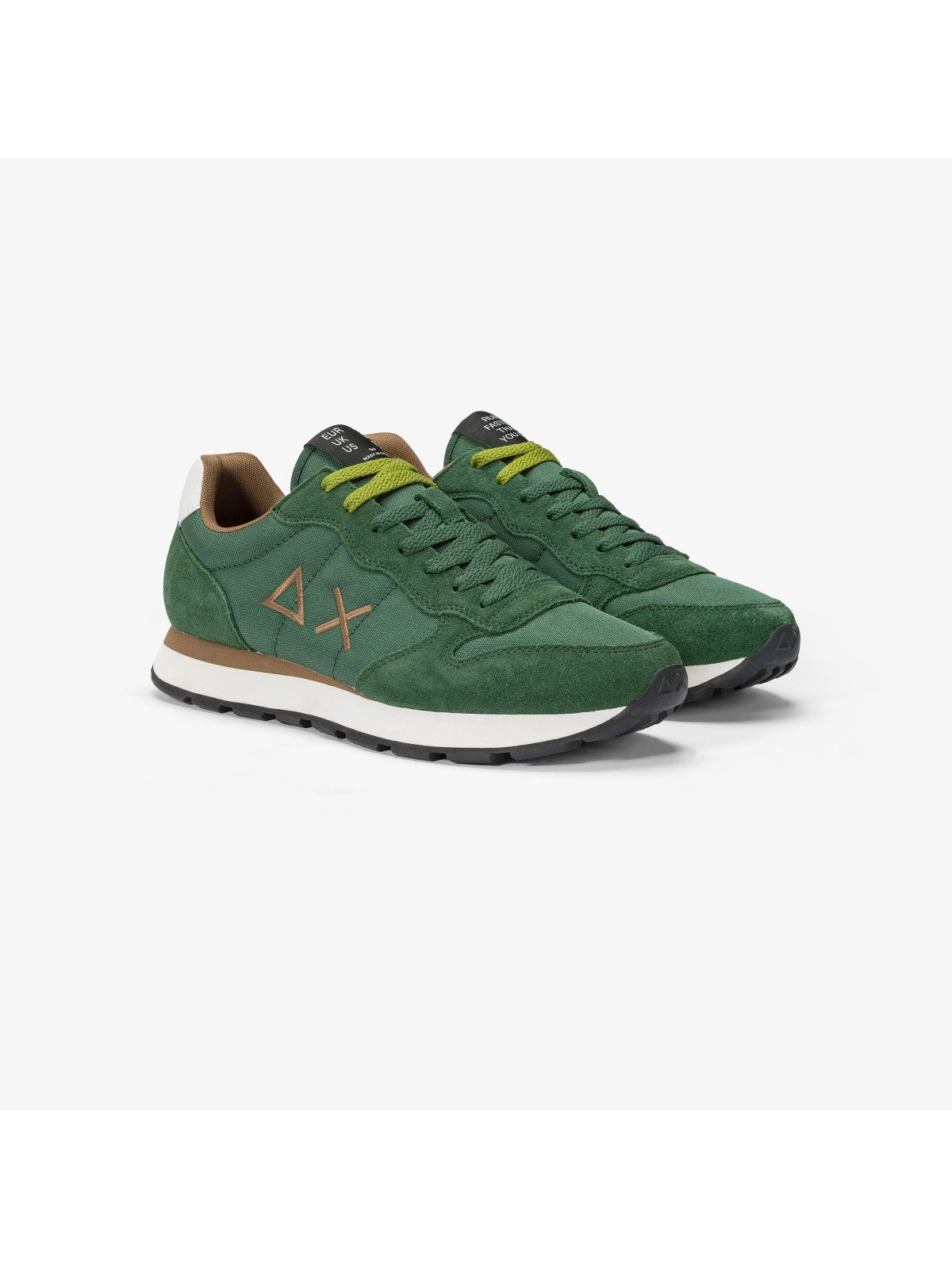 SUN68 Sneaker Uomo Tom Solid Z44101 37 Verde gioboutiqueweb