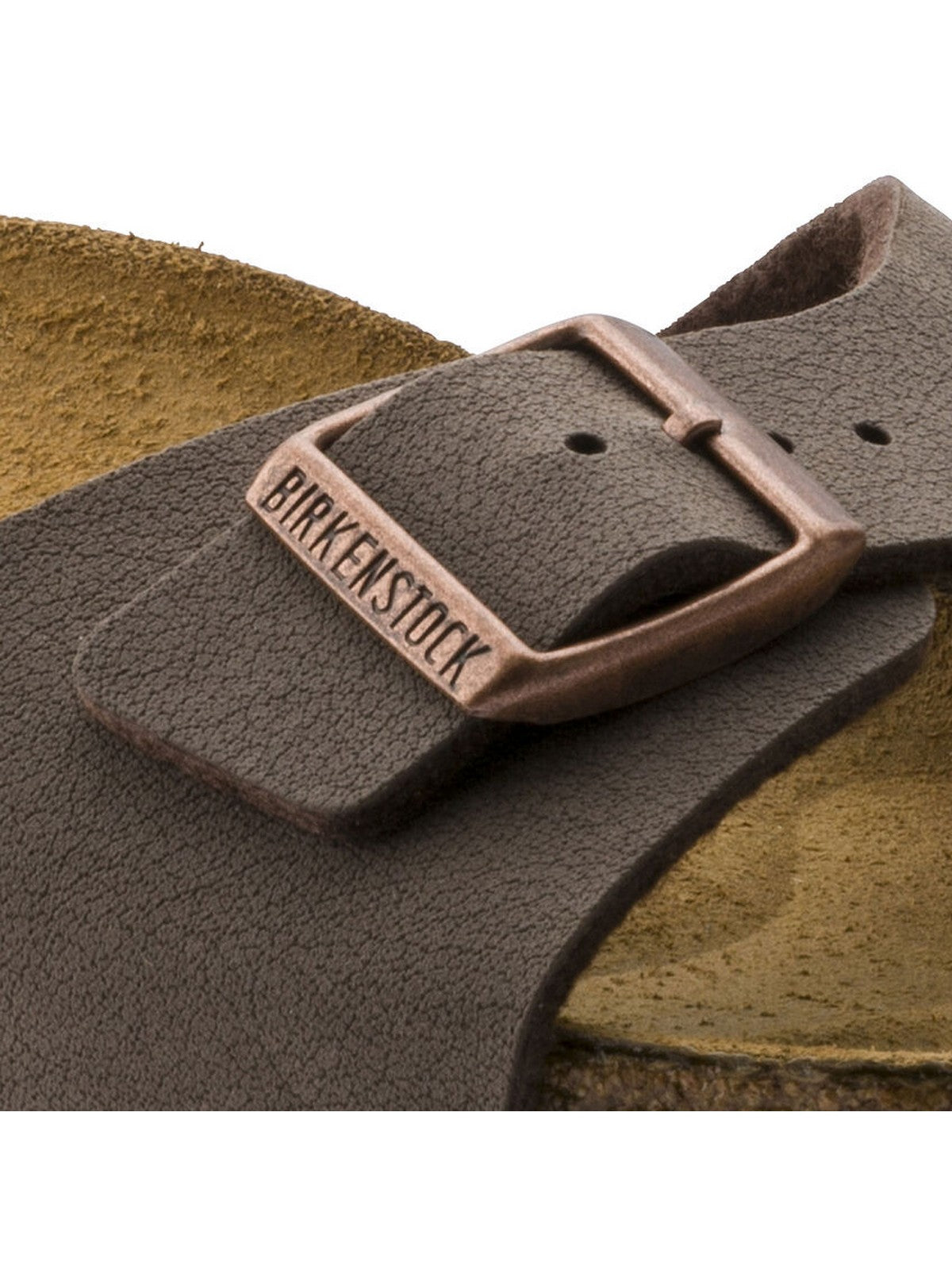 BIRKENSTOCK Sandalo Unisex adulto Madrid mocca, Birkibuc 040093 MOCCA gioboutiqueweb