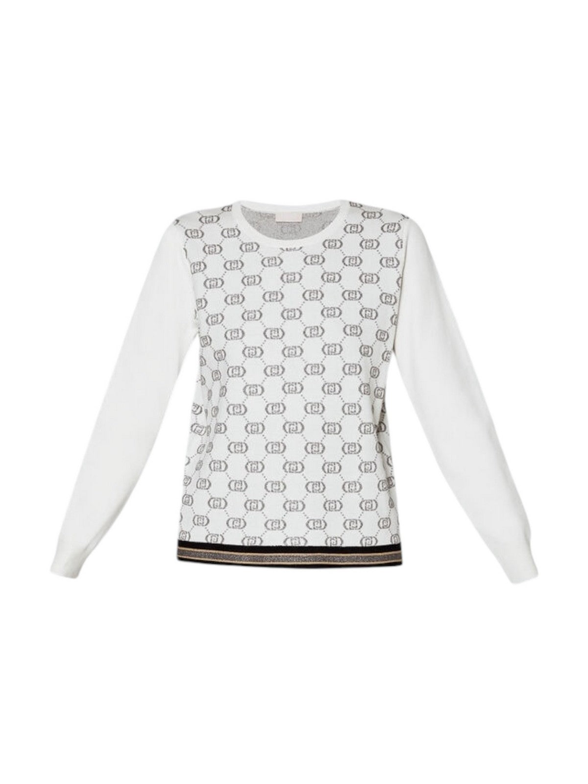 Liu Jo Sport Sweatshirt Frau TF4228ms63L A4280 Weiß
