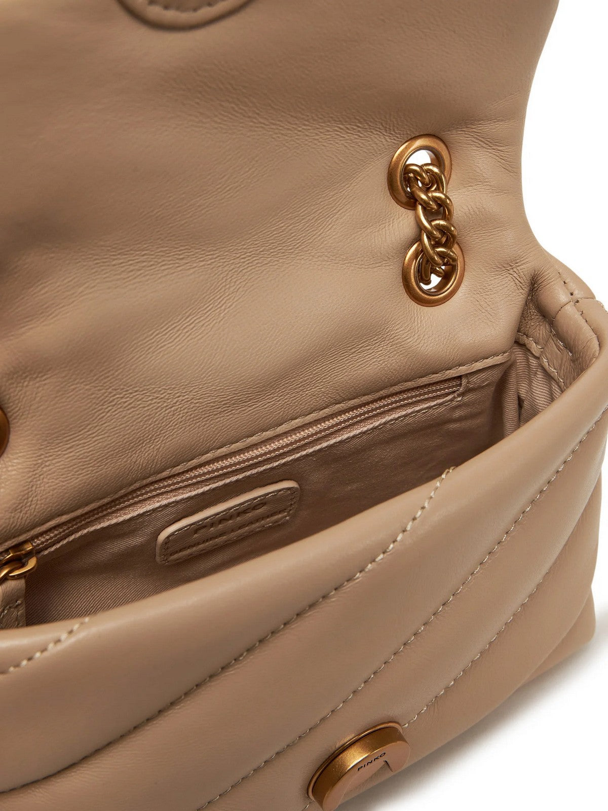 PINKO Borsa Donna Love Puff Baby Cl Sheep Nappa 100040-A0F2 C50Q BEIGE gioboutiqueweb