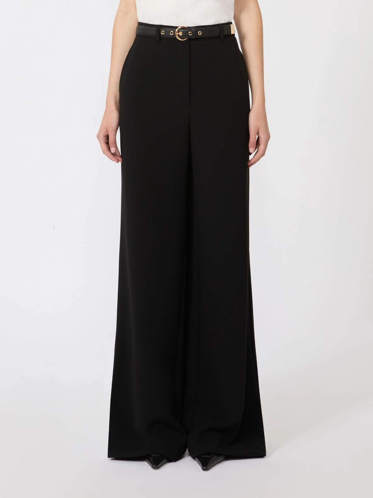 MAX MARA STUDIO Pantalone Donna MSTAMICO 2616131025600 001 Nero gioboutiqueweb