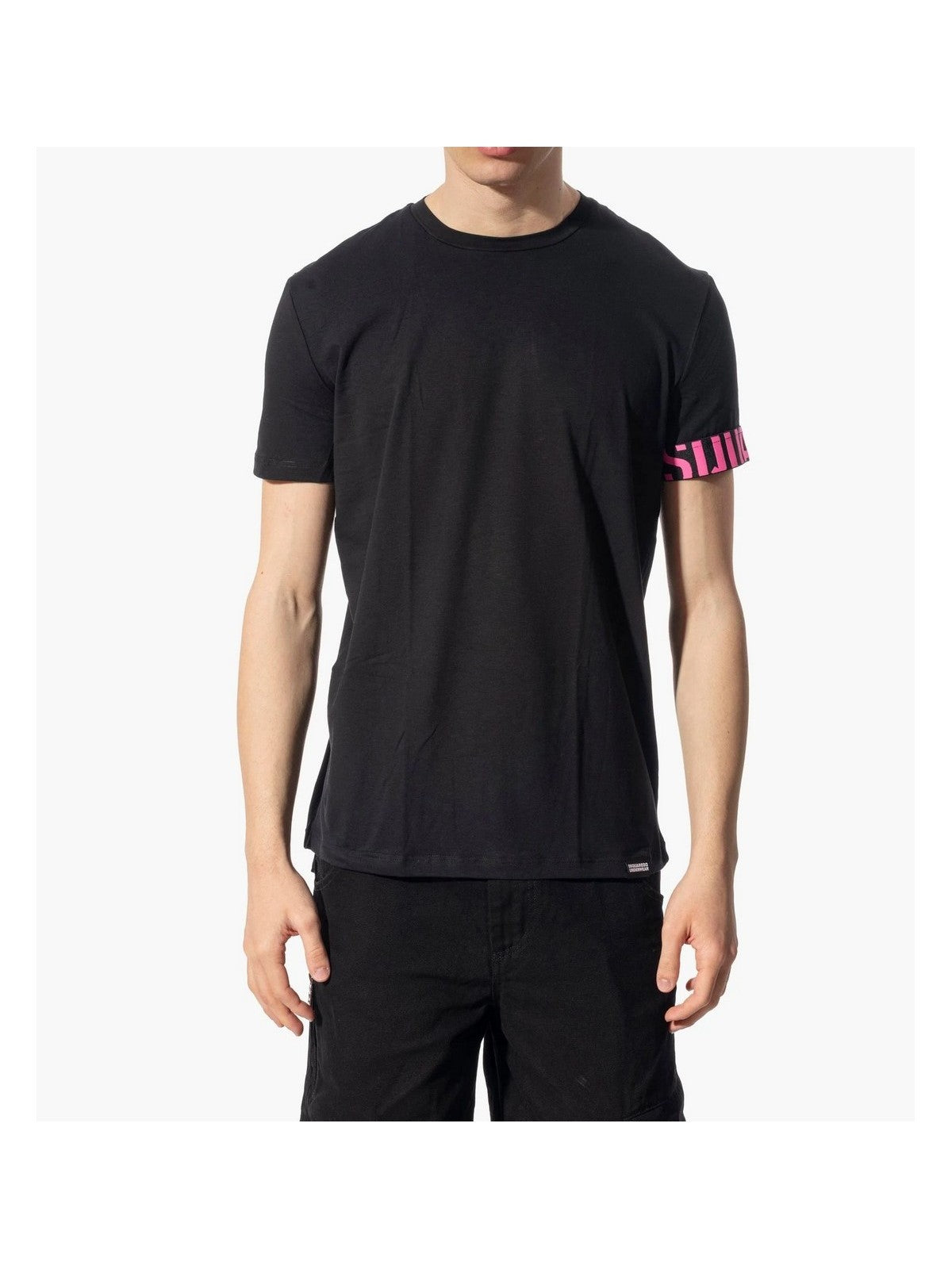 DSQUARED2 T-shirt Uomo  D9M3S5770 006 Nero gioboutiqueweb
