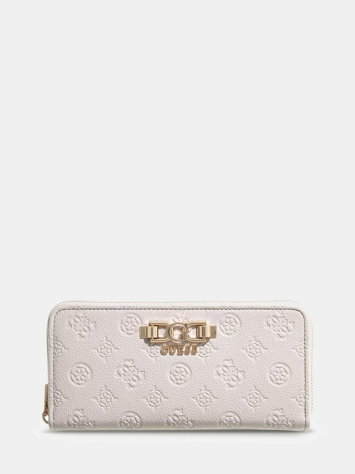 GUESS Portafoglio Donna ANISE SLG LARGE ZIP AROUND SWPD99 16146 STL STONE LOGO gioboutiqueweb